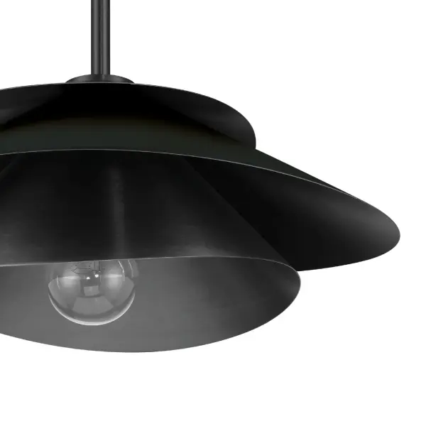 Hiro Large Pendant in Matte Black - Image 17