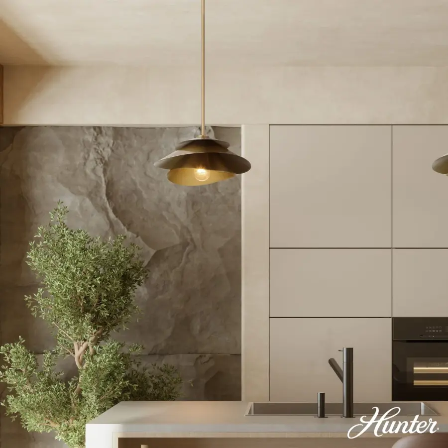 Hiro Large Pendant in Matte Black - Image 3