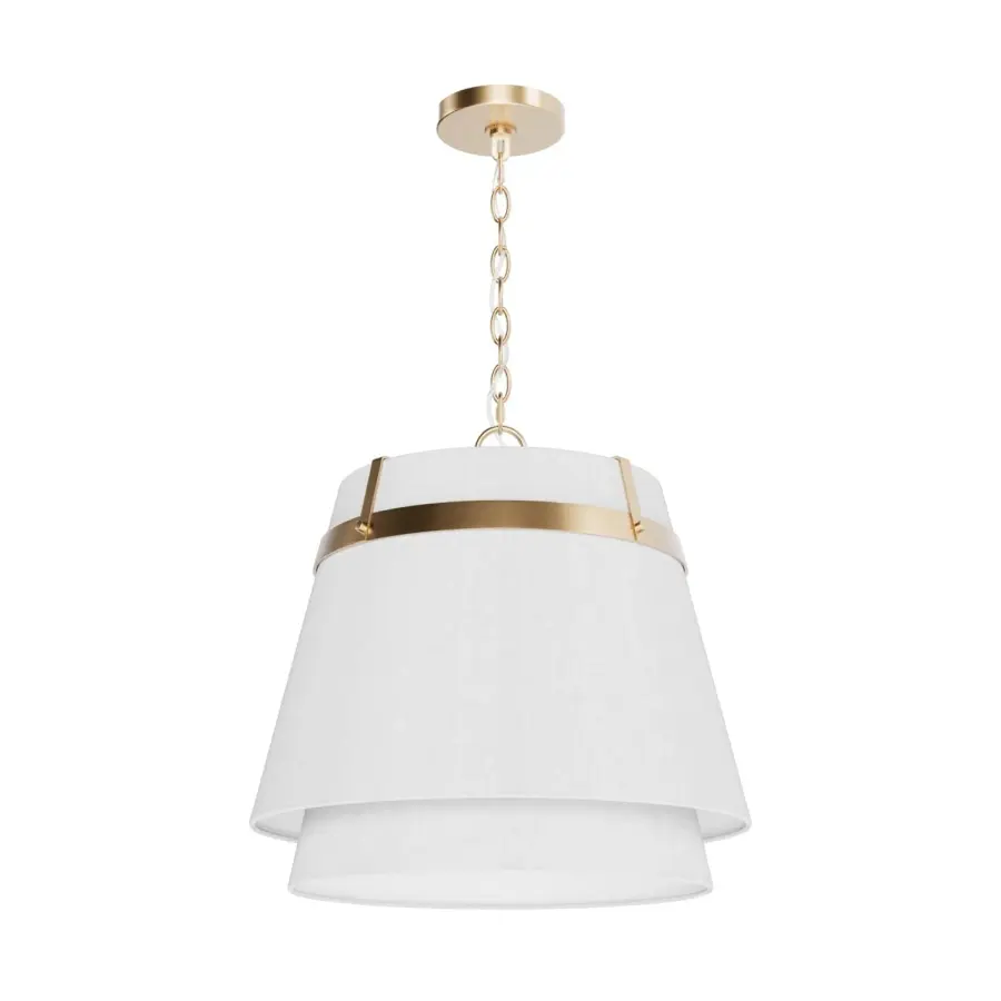 Ada Lee One Light Pendant in Alturas Gold - Image 8