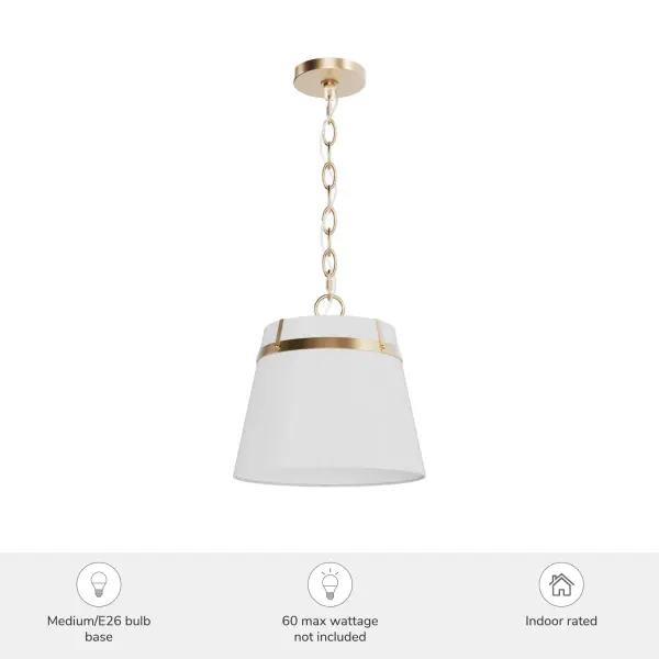 Ada Lee One Light Pendant in Alturas Gold - Image 3