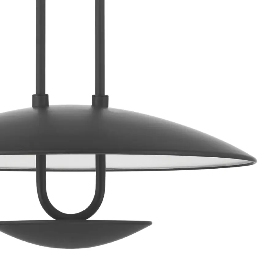 Sunset Ridge LED Pendant in Matte Black - Image 16