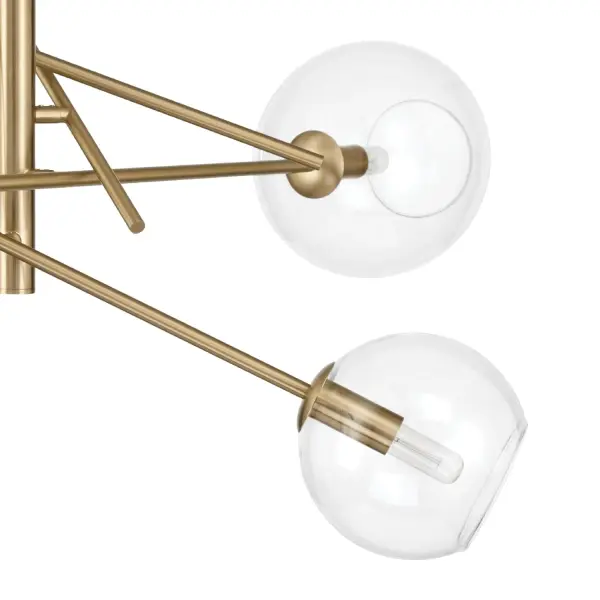 Farling 6-Light Extra Large Chandelier in Alturas Gold - Image 9