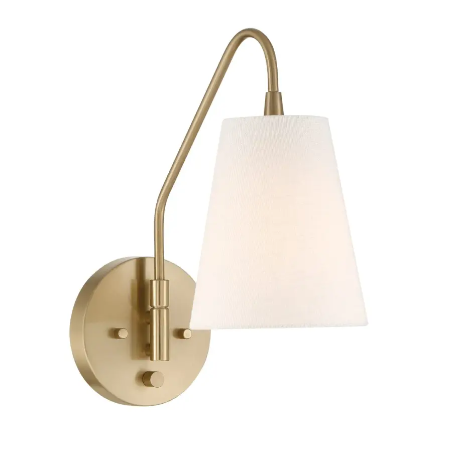 Valley Park One Light Wall Sconce in Alturas Gold - Image 15