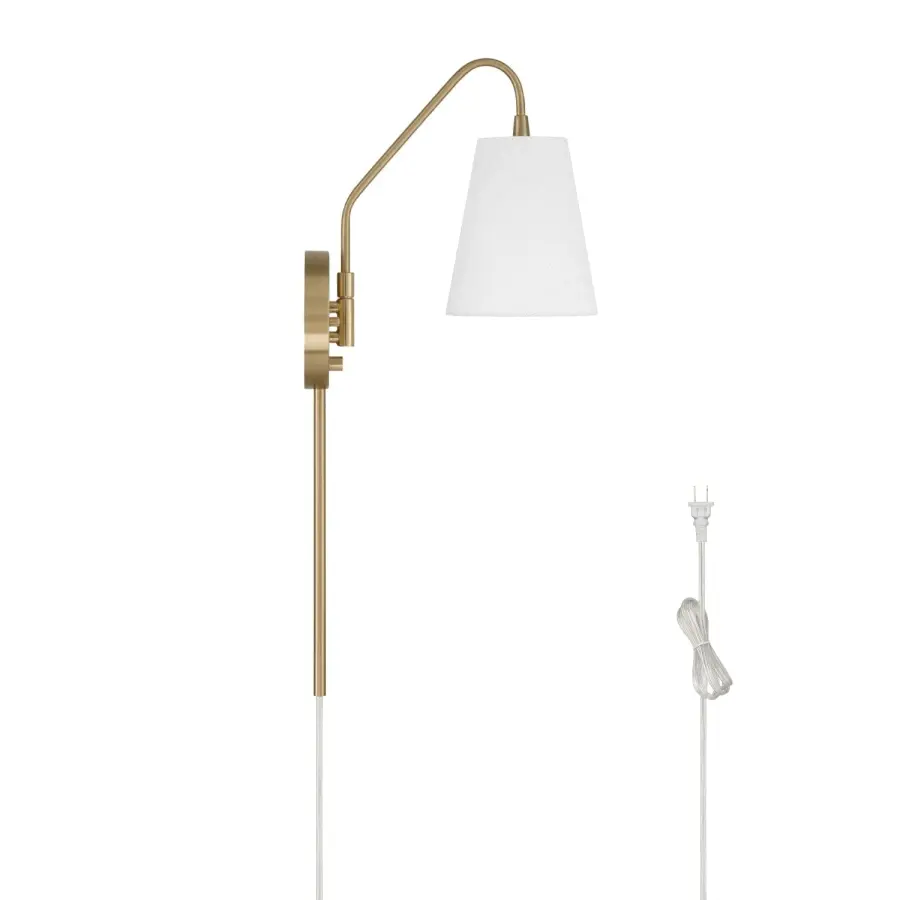Valley Park One Light Wall Sconce in Alturas Gold - Image 17