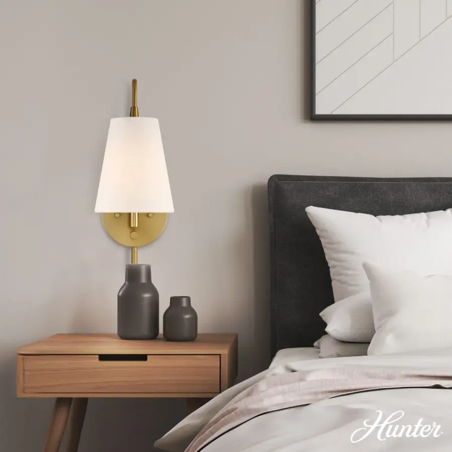 Valley Park One Light Wall Sconce in Alturas Gold - Image 4