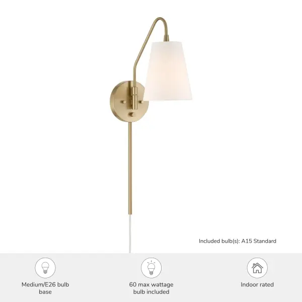 Valley Park One Light Wall Sconce in Alturas Gold - Image 6