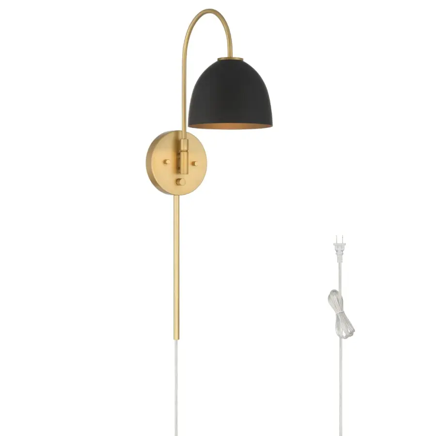 Erling One Light Wall Sconce in Luxe Gold - Image 12