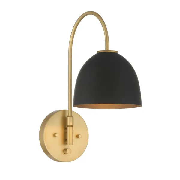 Erling One Light Wall Sconce in Luxe Gold - Image 14