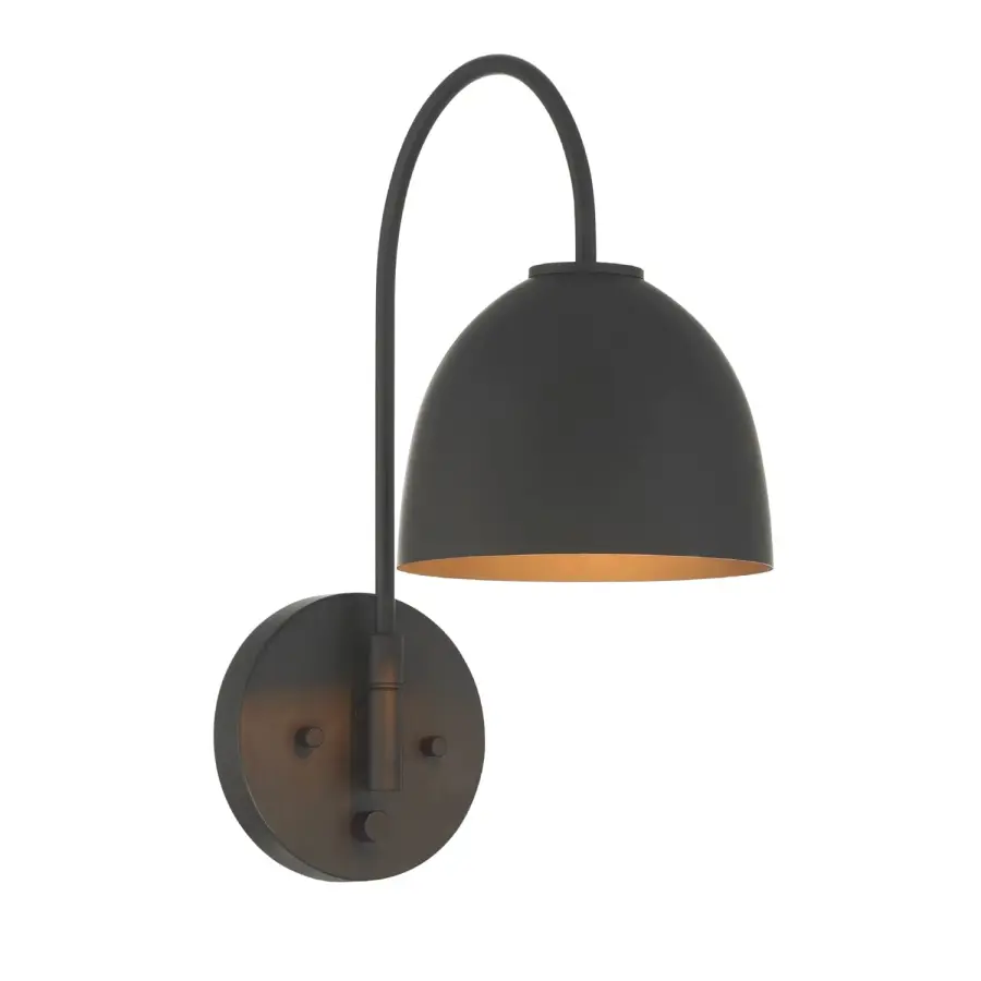 Erling One Light Wall Sconce in Luxe Gold - Image 15