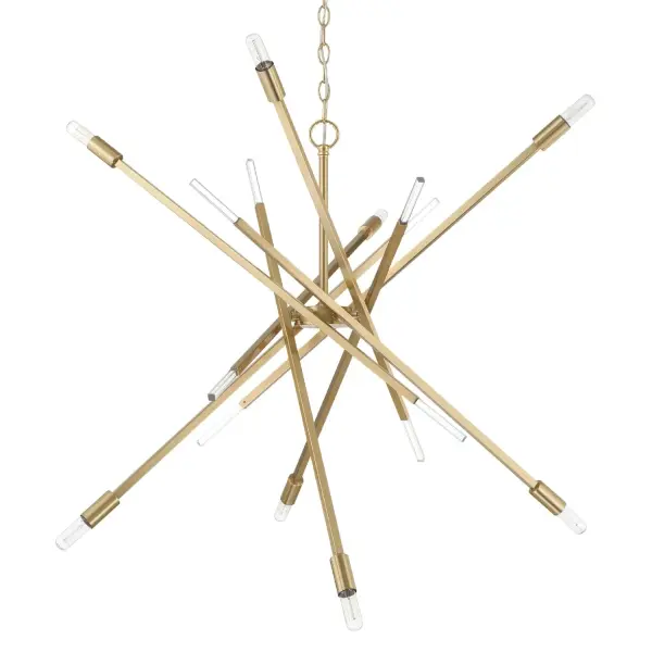 Vicontessa 8-Light Chandelier in Alturas Gold - Image 8
