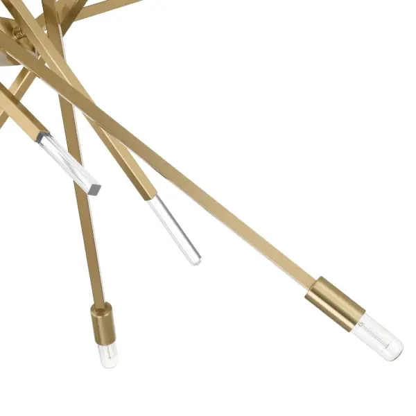 Vicontessa 8-Light Chandelier in Alturas Gold - Image 9