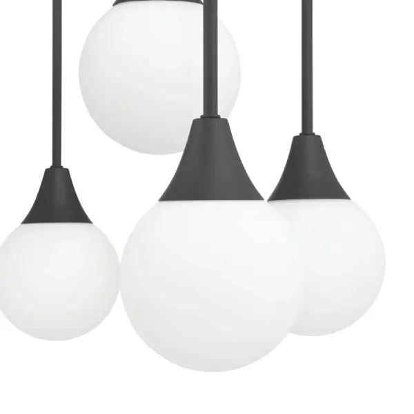 Valadon 9-Light Chandelier in Matte Black - Image 9