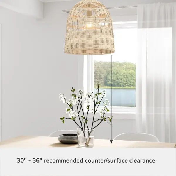Baskel Large Pendant in Matte Black - Image 6
