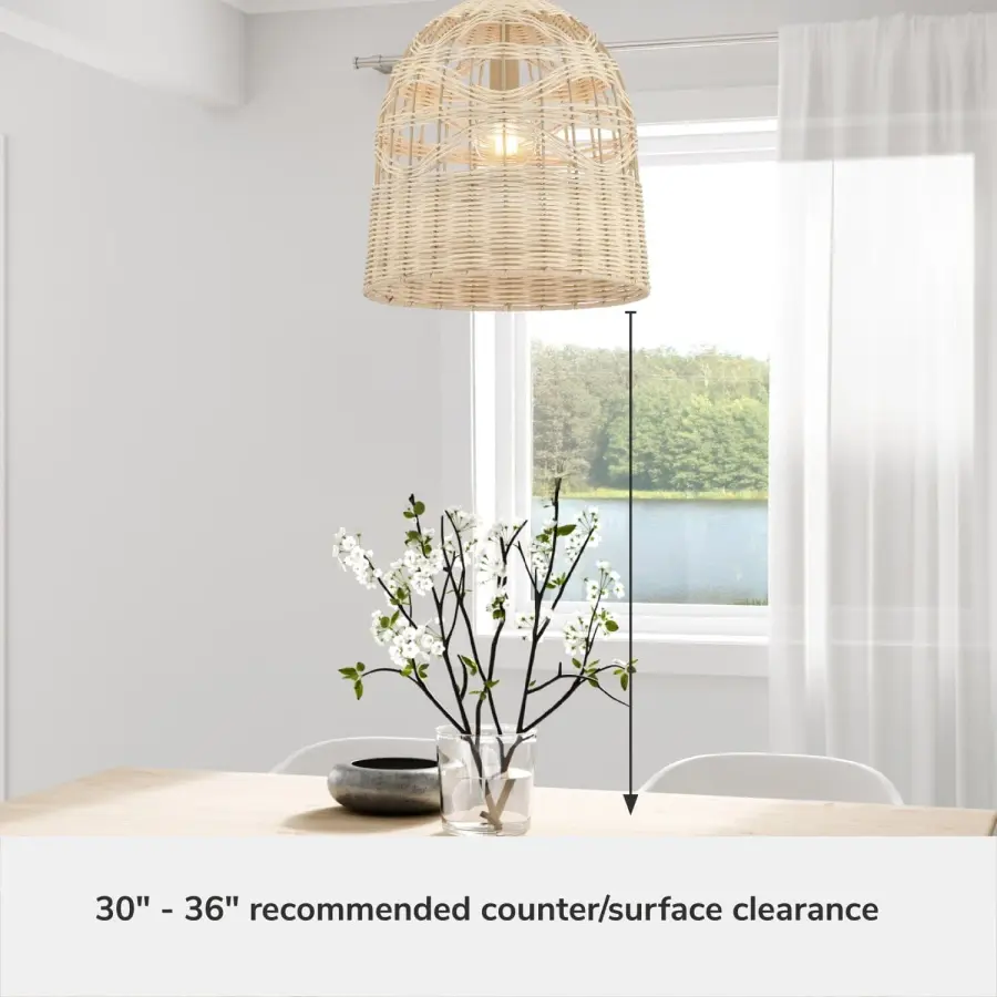Baskel Large Pendant in Matte Black - Image 6