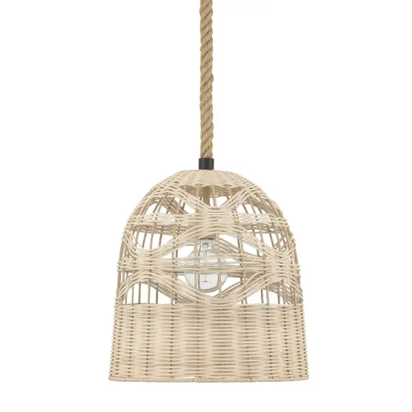 Baskel Large Pendant in Matte Black - Image 8