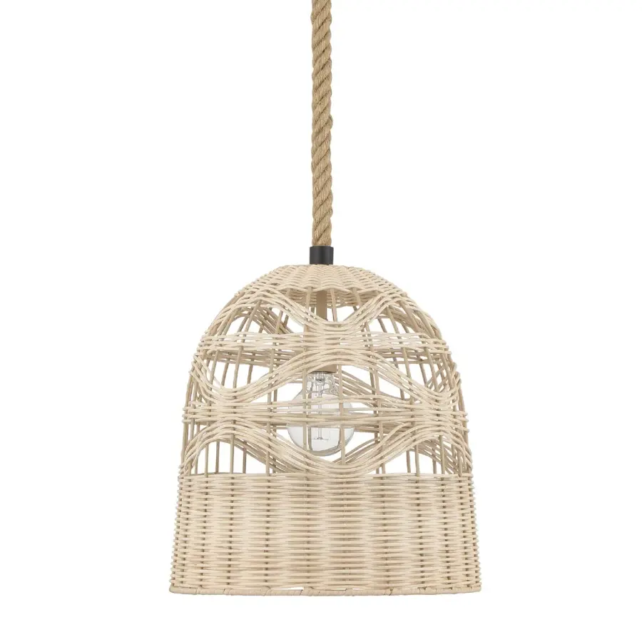 Baskel Large Pendant in Matte Black - Image 8