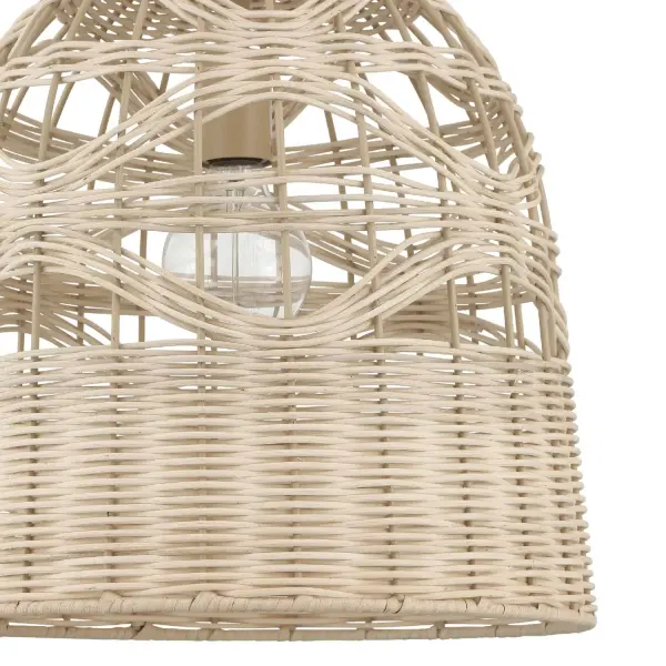Baskel Large Pendant in Matte Black - Image 9