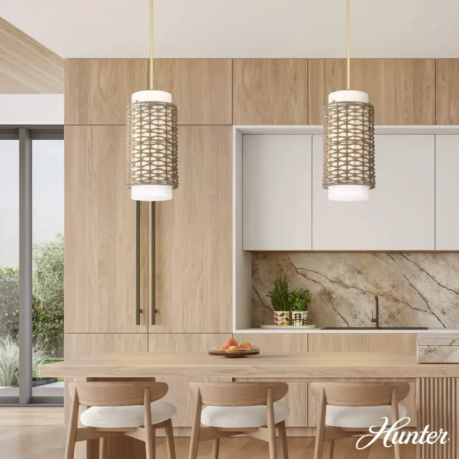 Laila One Light Pendant in Luxe Gold - Image 2