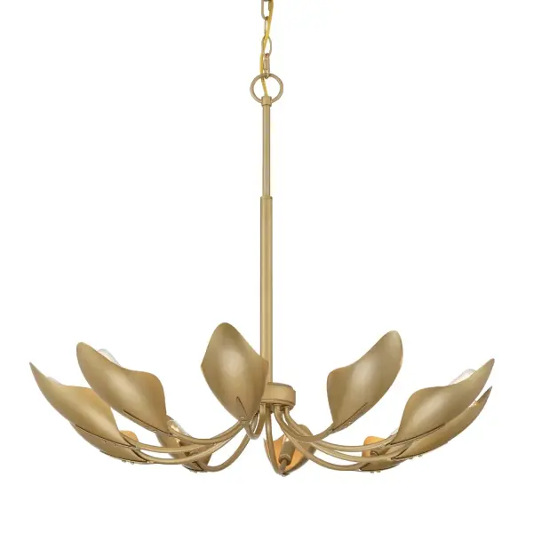 Juneway 10-Light Chandelier in Luxe Gold - Image 15