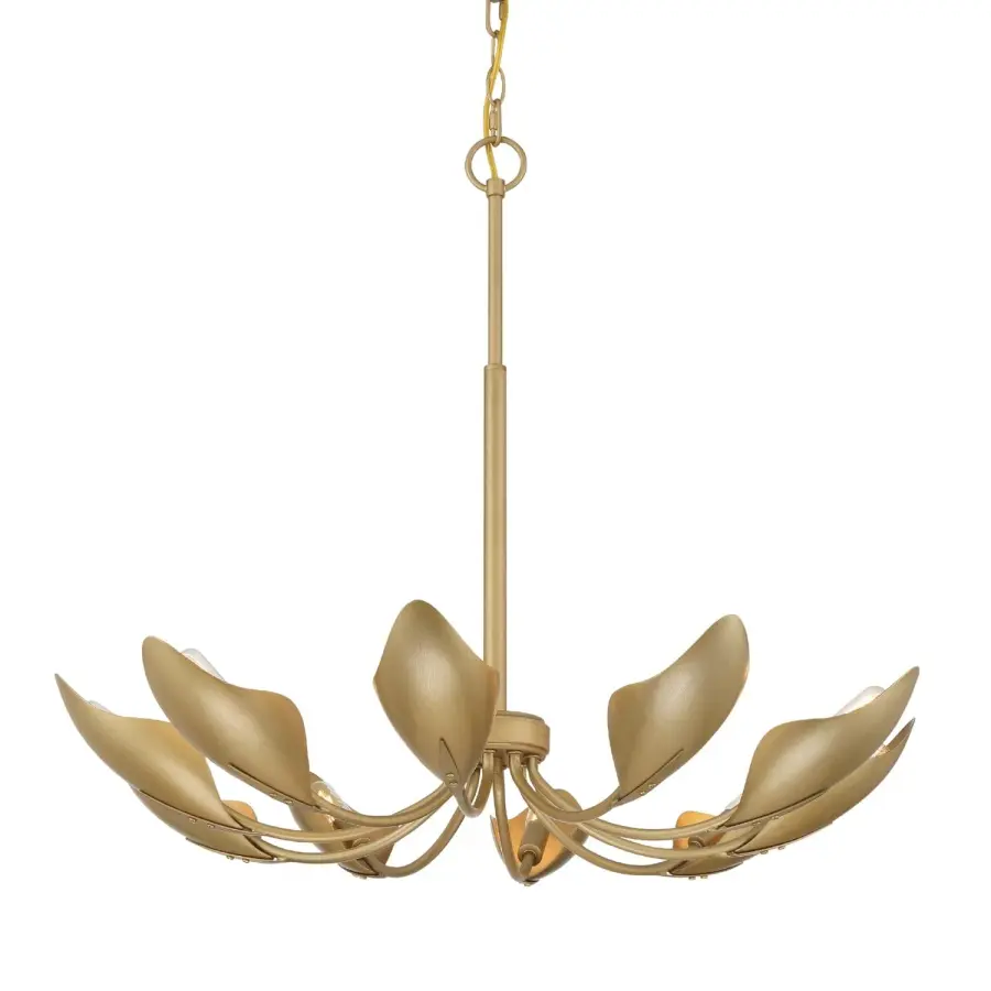 Juneway 10-Light Chandelier in Luxe Gold - Image 15