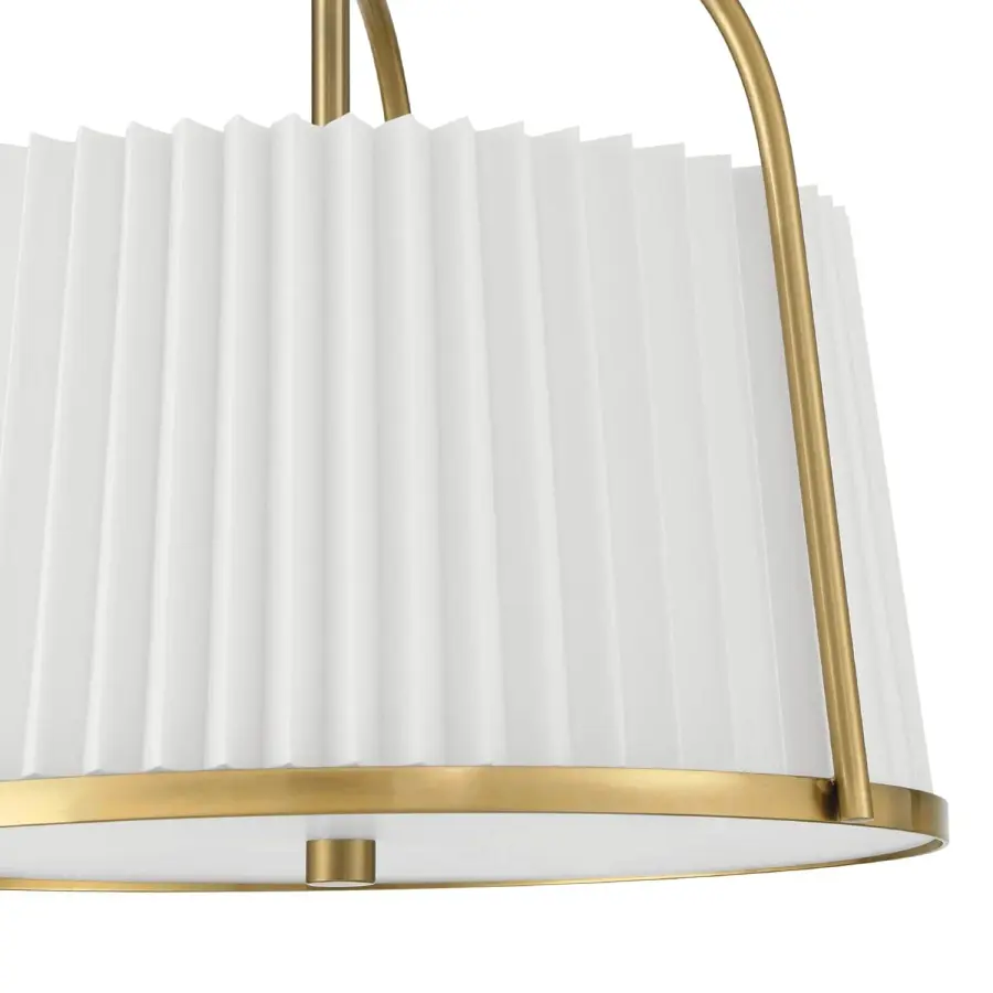 Atmore Two Light Semi Flush Mount in Alturas Gold - Image 8