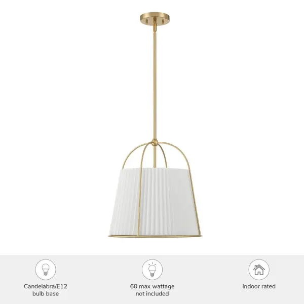 Atmore Three Light Pendant in Alturas Gold - Image 3