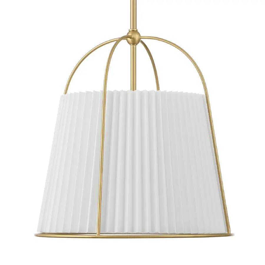 Atmore Three Light Pendant in Alturas Gold - Image 8