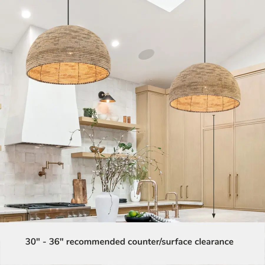 Hillmount Large Pendant in Matte Black - Image 6