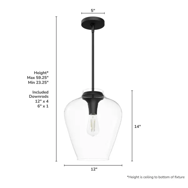 Vidria One Light Pendant in Alturas Gold - Image 12