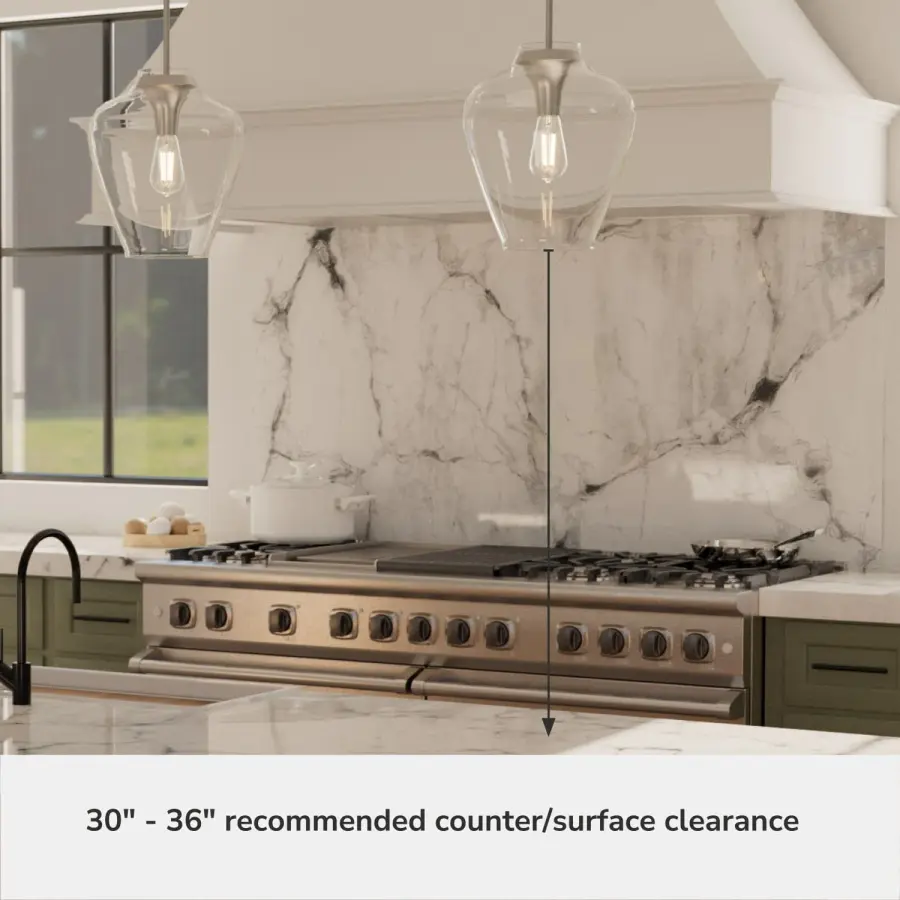 Vidria One Light Pendant in Alturas Gold - Image 16
