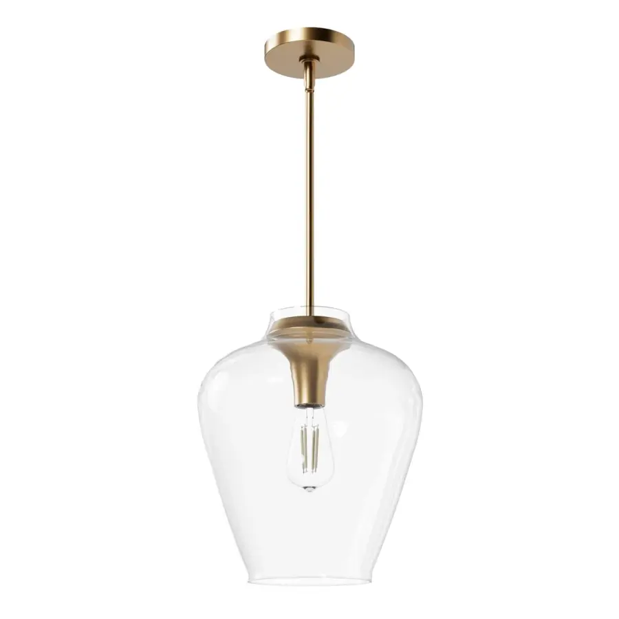 Vidria One Light Pendant in Alturas Gold - Image 21