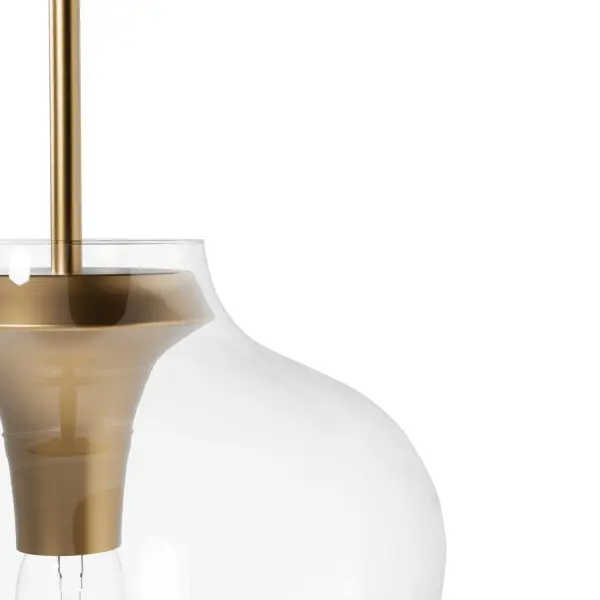 Vidria One Light Pendant in Alturas Gold - Image 24