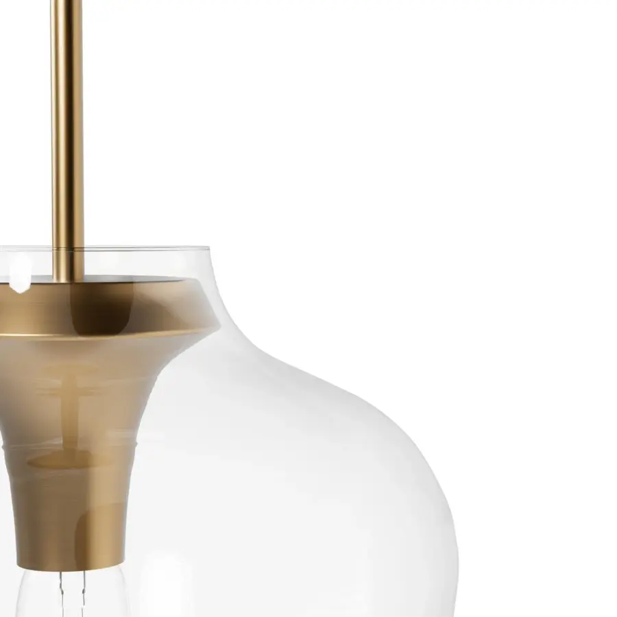 Vidria One Light Pendant in Alturas Gold - Image 24
