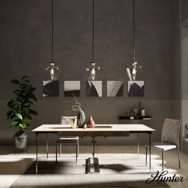 Vidria One Light Pendant in Alturas Gold - Image 4