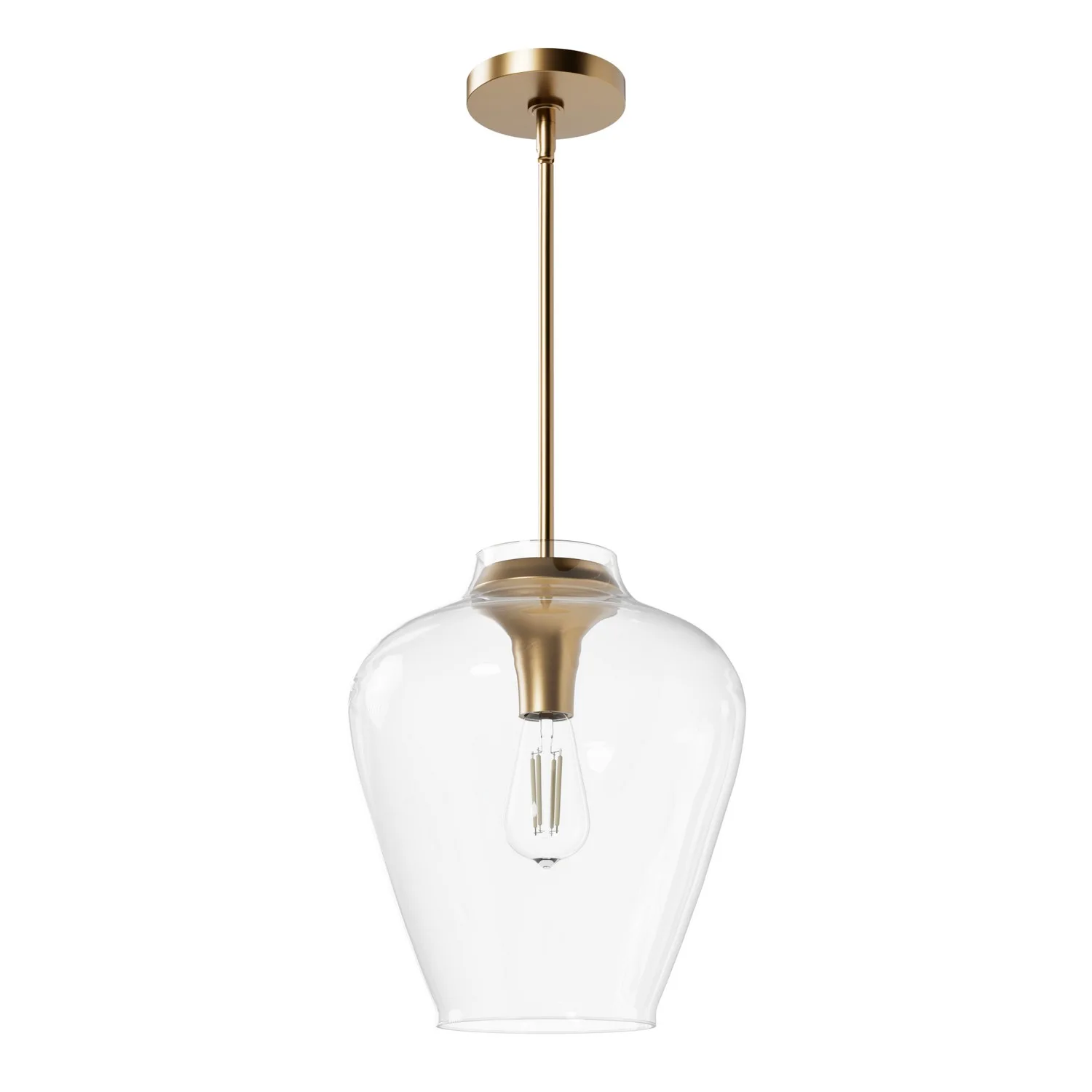 Vidria One Light Pendant in Alturas Gold
