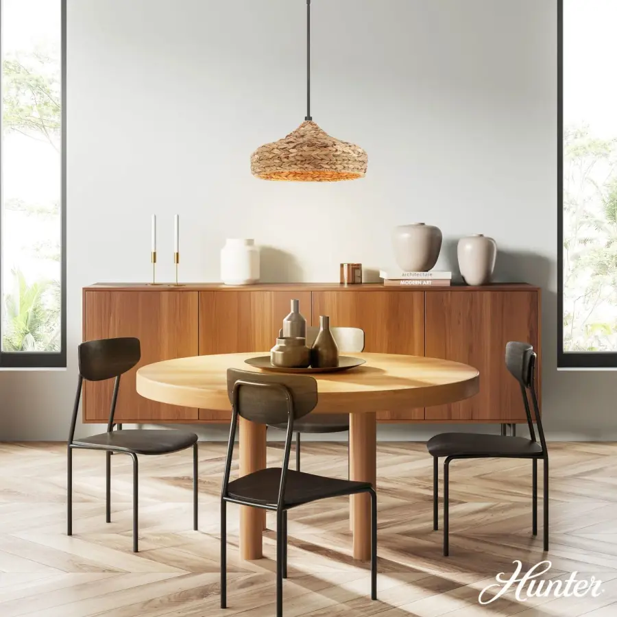 Cambria One Light Pendant in Matte Black - Image 2