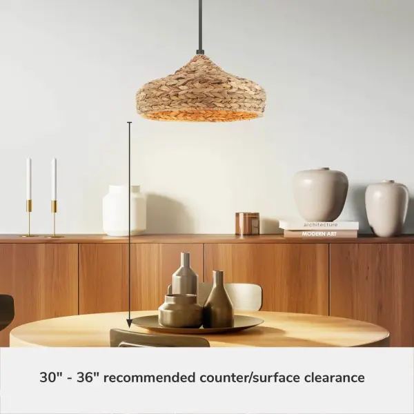 Cambria One Light Pendant in Matte Black - Image 6