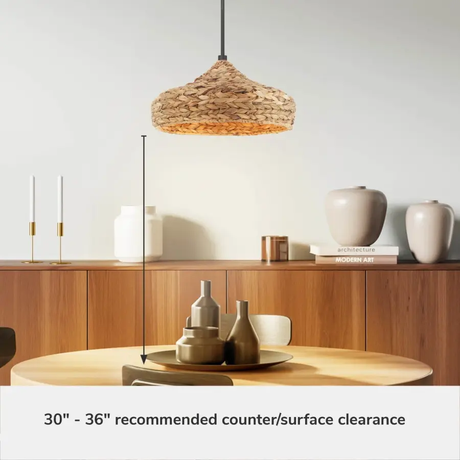 Cambria One Light Pendant in Matte Black - Image 6