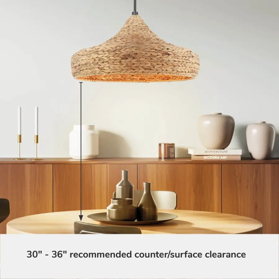 Cambria Three Light Pendant in Matte Black - Image 6