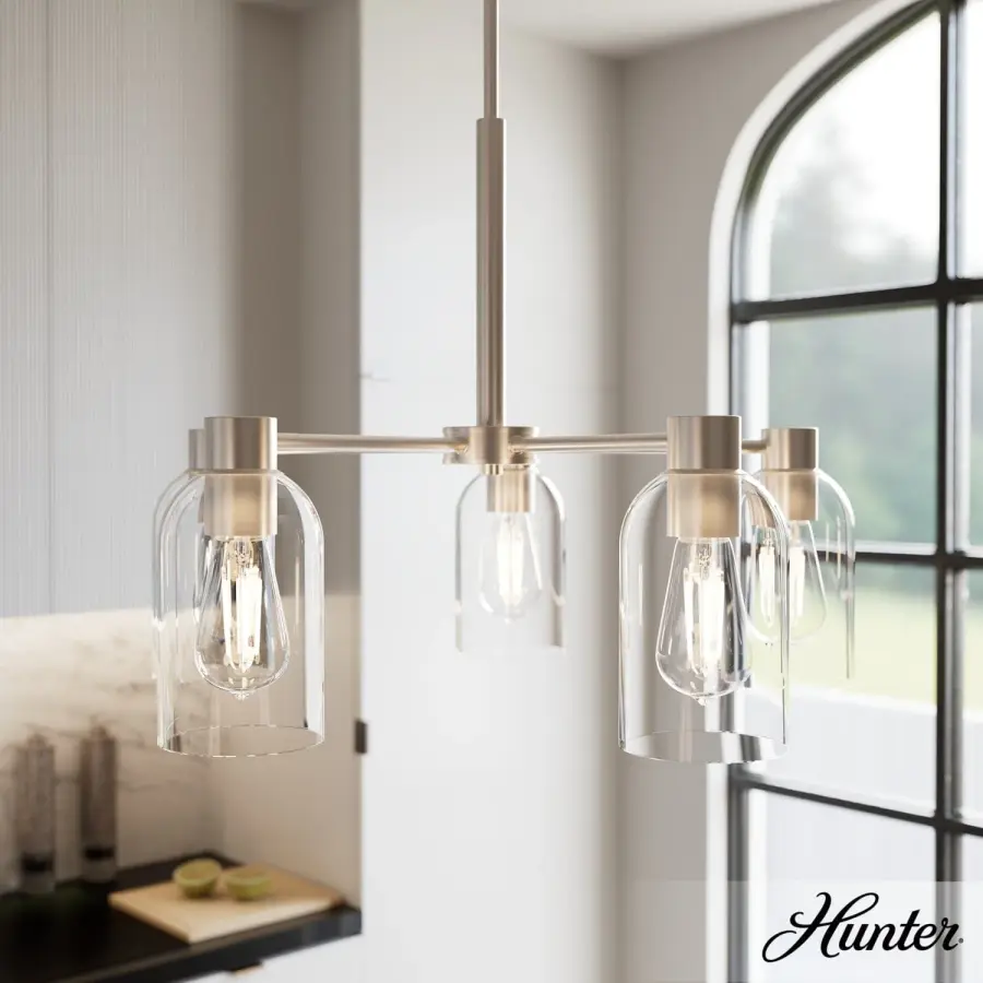 Lochemeade Five Light Chandelier in Alturas Gold - Image 2