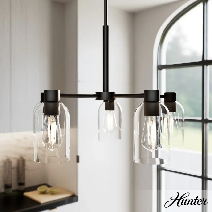 Lochemeade Five Light Chandelier in Alturas Gold - Image 3