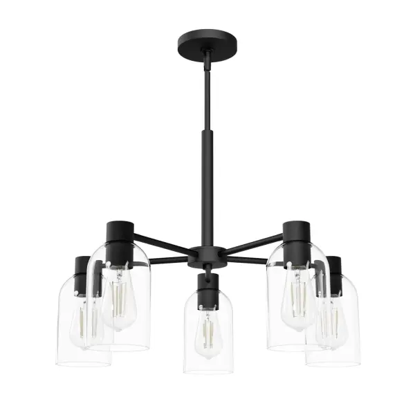 Lochemeade Five Light Chandelier in Alturas Gold - Image 22