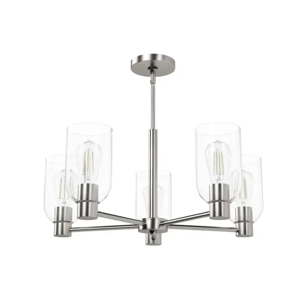 Lochemeade Five Light Chandelier in Alturas Gold - Image 24