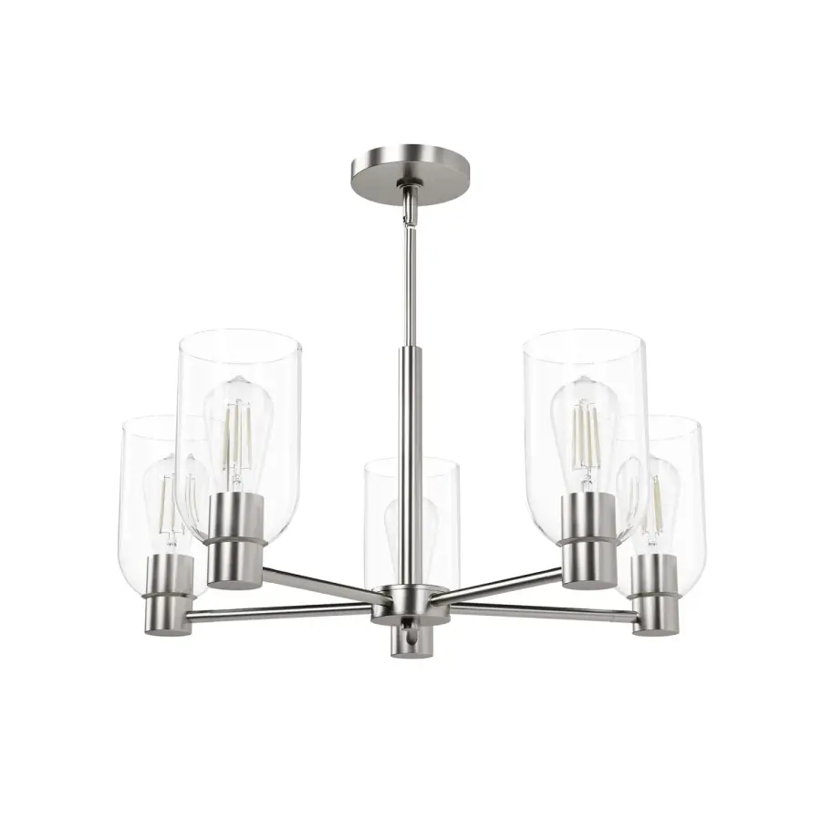 Lochemeade Five Light Chandelier in Alturas Gold - Image 24