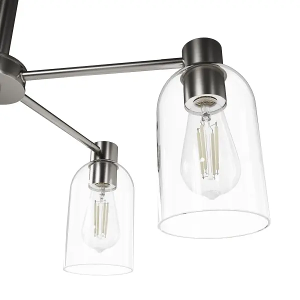 Lochemeade Five Light Chandelier in Alturas Gold - Image 27
