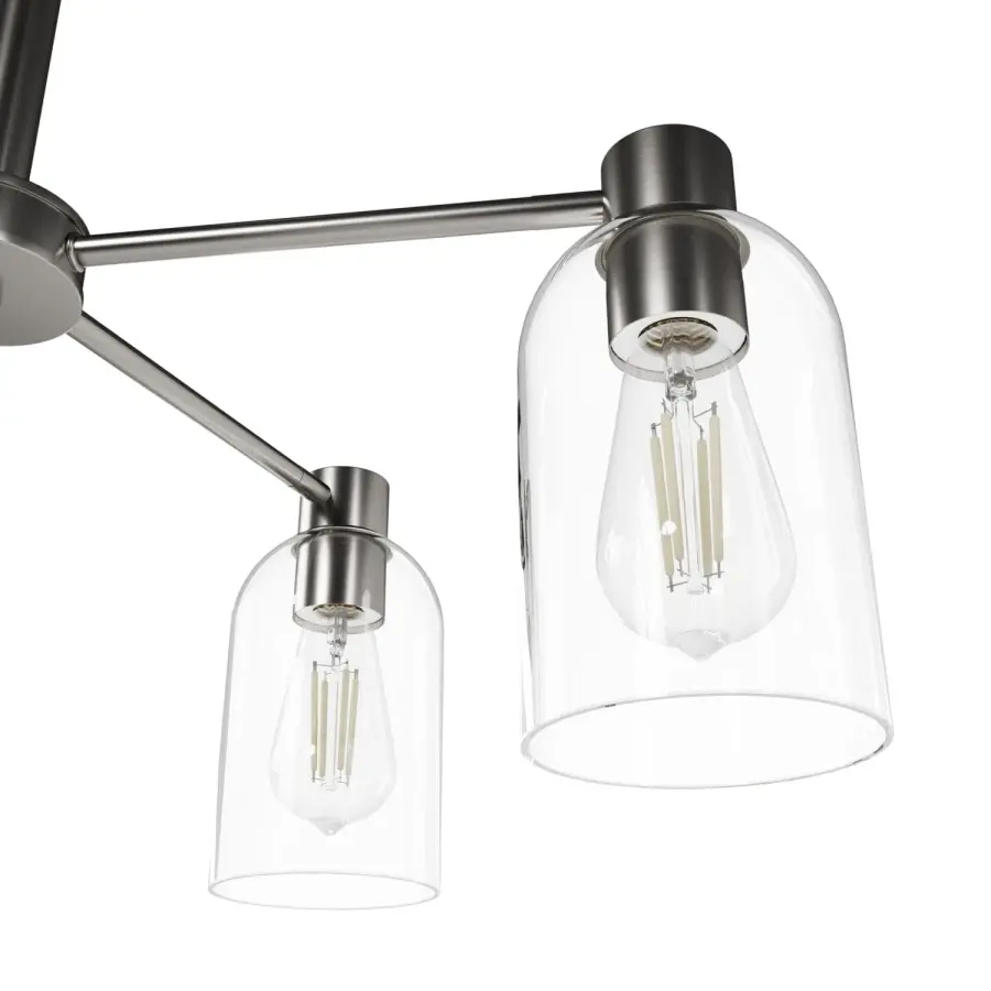 Lochemeade Five Light Chandelier in Alturas Gold - Image 27