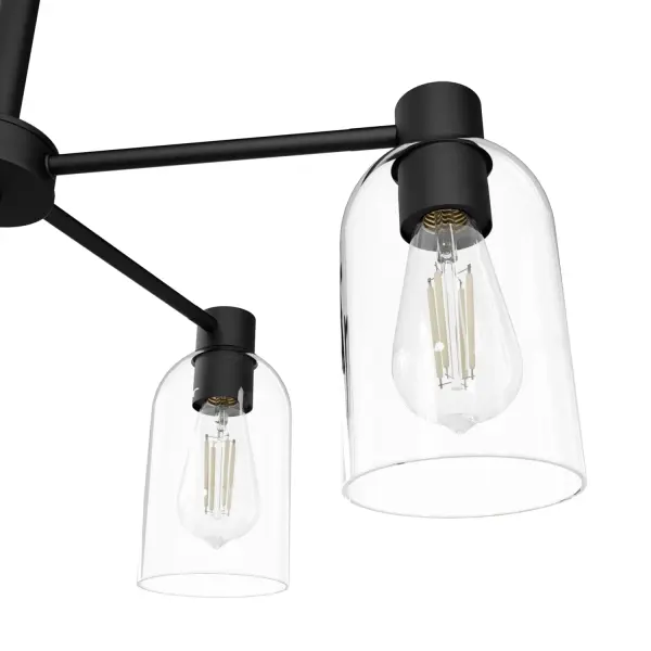 Lochemeade Five Light Chandelier in Alturas Gold - Image 28