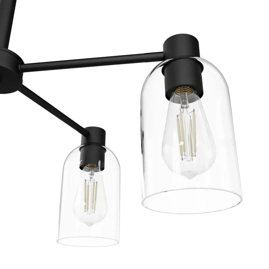 Lochemeade Five Light Chandelier in Alturas Gold - Image 28