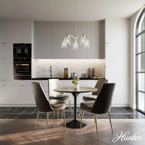 Lochemeade Five Light Chandelier in Alturas Gold - Image 5