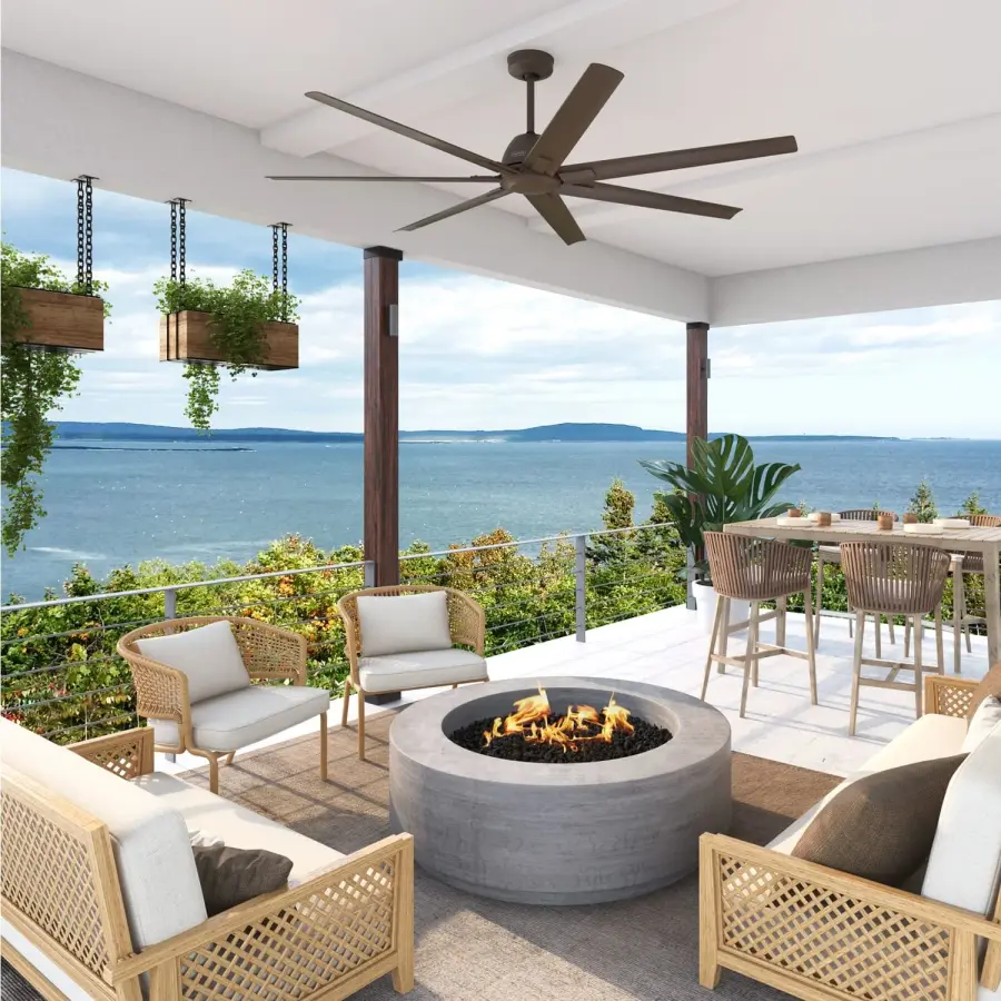 Downtown 72" Ceiling Fan in Bronze - Image 20